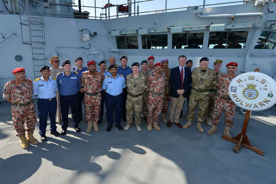 Royal Navy and Omani Navy in a joint naval exercise. - GOV.UK