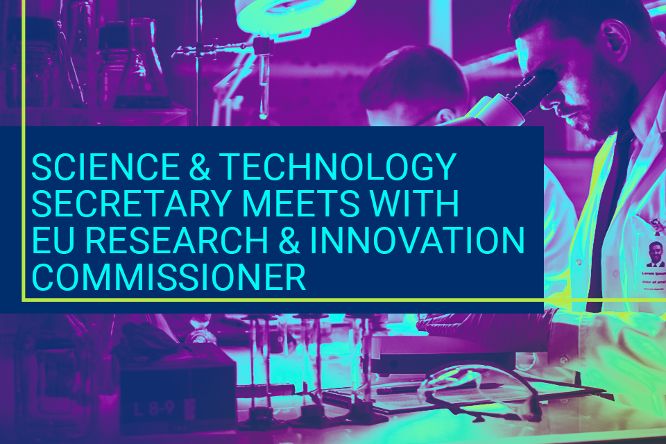 UK Science Secretary Meets EU Innovation Commissioner In Brussels ...