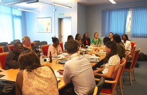 Meeting between a delegation of women from North and South Kivu and donors