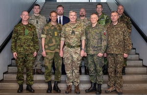 Chief of the Defence Staff, Admiral Sir Tony Radakin, attended the meeting