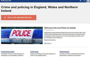 Police.uk website