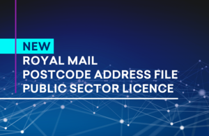Новая лицензия на файл адресов почтового индекса Royal Mail для общественного сектора