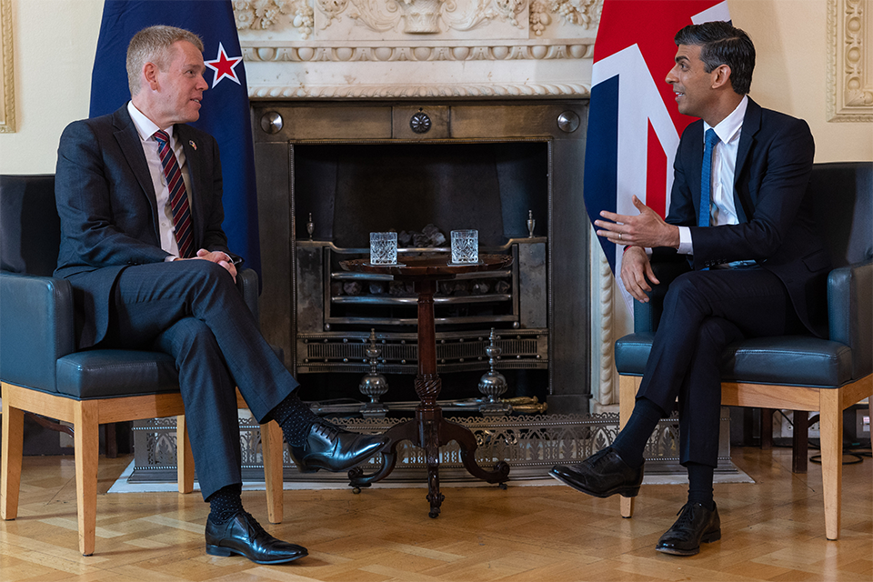 UK PM to meet New Zealand Prime Minister on May 5 Mirage News