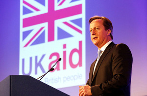 British Prime Minister David Cameron