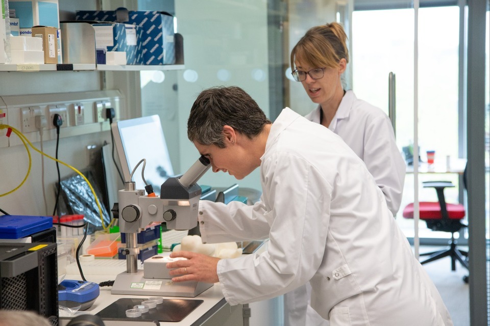 Top UK labs to receive new equipment and upgraded facilities from £103