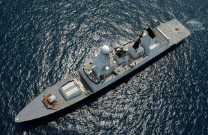 HMS Daring (library image) [Picture: Leading Airman (Photographer) Keith Morgan, Crown copyright]