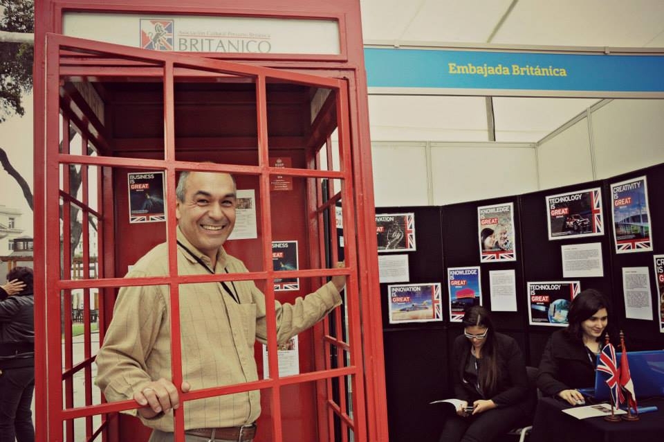 The British Embassy in Lima participated in the fair showcasing UK expertise in innovation and technology.