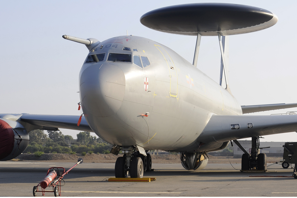 An RAF E-3D Sentry