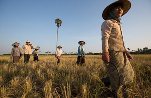 DFID's assistance in Burma