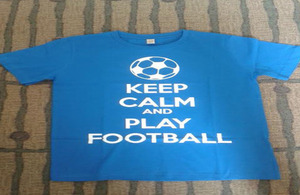 Keep calm and play football