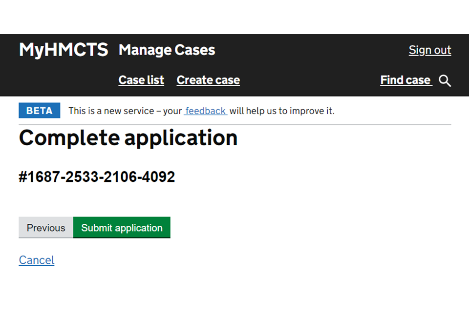 Apply to stop a probate application with MyHMCTS GOV.UK