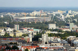 The National Stadium in Warsaw