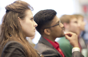 Young people listening