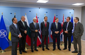 Bulgaria joined the Building Integrity Trust Fund earlier this year. The UK's deputy permanent representative, Patrick Turner, is second from the right