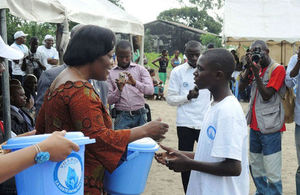 Marking World Toilet Day in Kimpoko, DRC