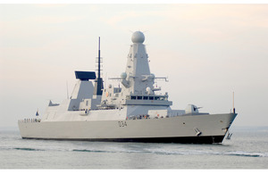 Type 45 destroyer 'Diamond'