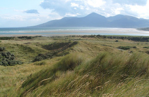 Coastal view of Ballykinler [Picture: Crown copyright]