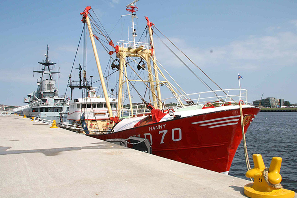 Royal Navy detains fishing vessel with illegal nets 