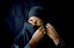 Naila was left severely disfigured by an acid attack when she was 14 years old. Picture: Acid Survivors Foundation