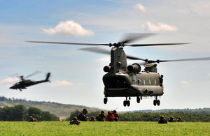 Troops training on Salisbury Plain (library image) [Picture: Crown copyright]