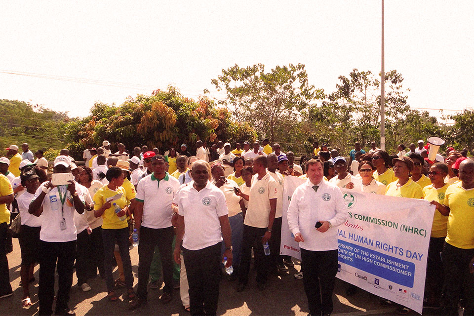 March for Human Rights day in Abuja