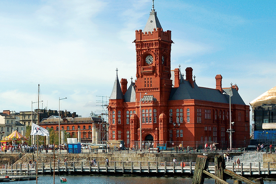 Cardiff bay.