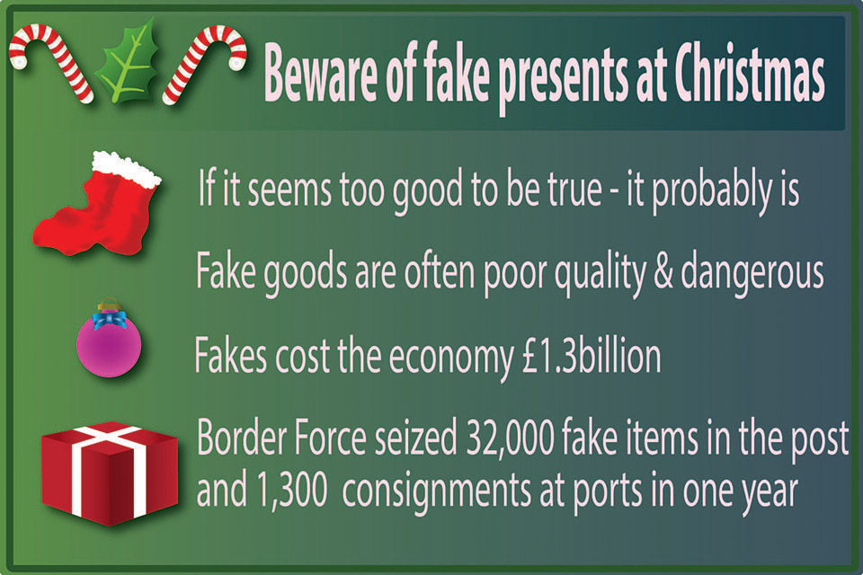 Beware of fake goods