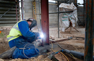 Contractor working on the MOD estate (library image) [Picture: Crown copyright]