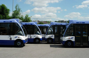 Accessible buses used in the South Yorkshire PTE area