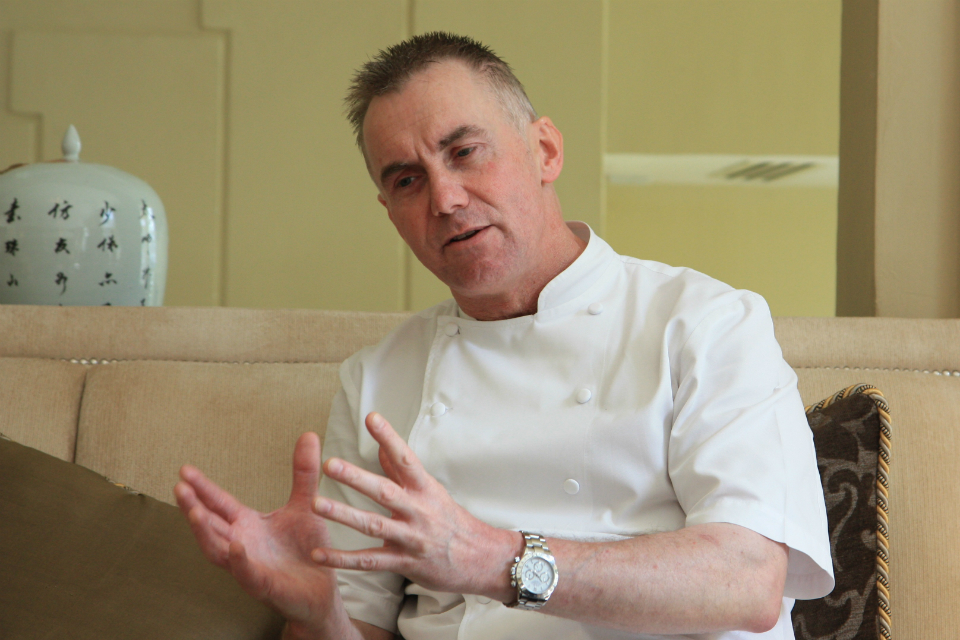 British celebrity chef Gary Rhodes created a special menu for The Majestic Hotel Kuala Lumpur