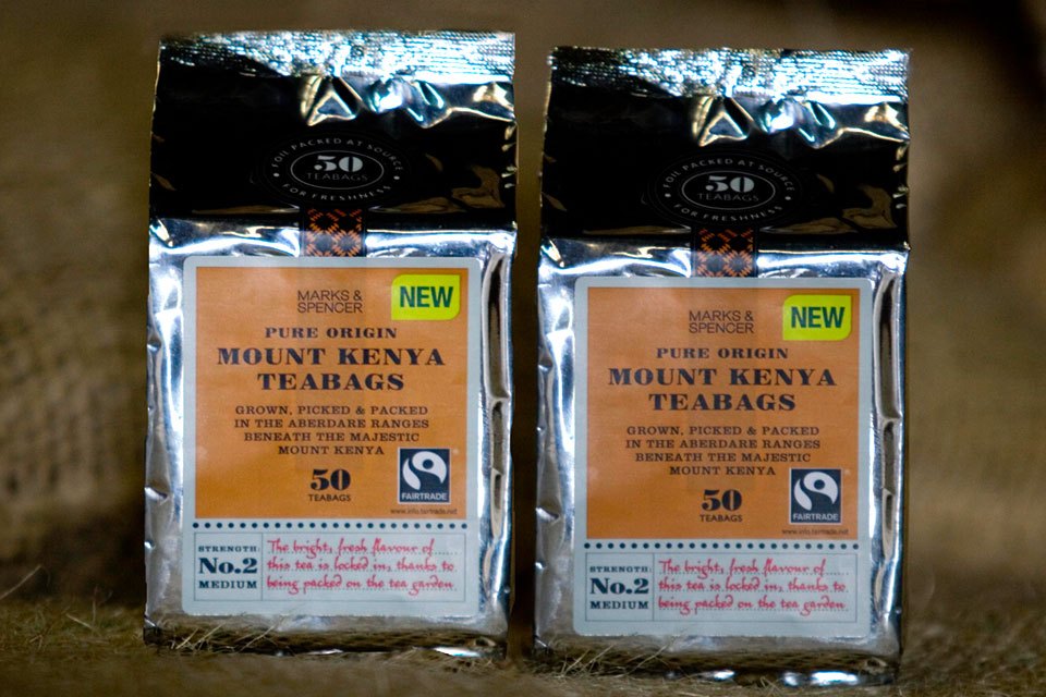 M&S Mount Kenya Teabags