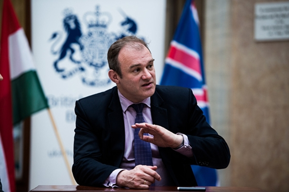 Edward Davey (photo: Ákos Stiller)