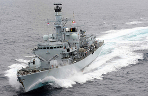 Type 23 frigate HMS Montrose in the Mediterranean (library image) [Picture: Leading Airman (Photographer) Joel Rouse, Crown copyright]