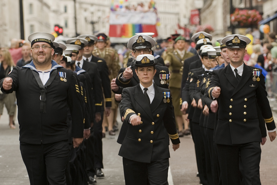 Members of the Royal Navy 