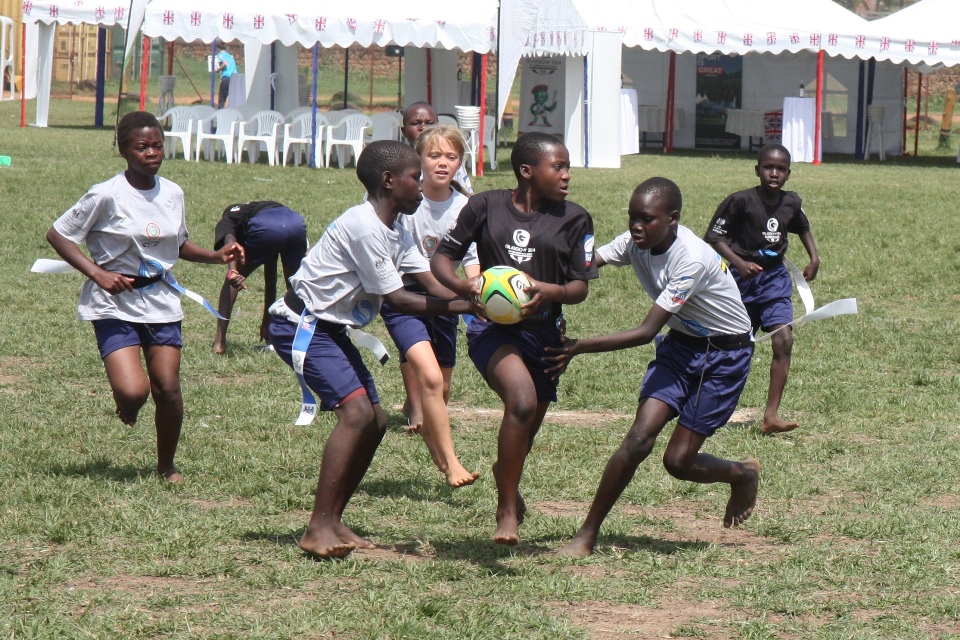 Tag Rugby game