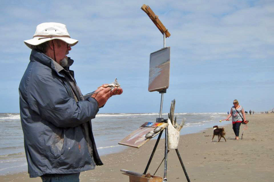 British Painter Gives A Master Plein Air Painting Workshop Gov Uk