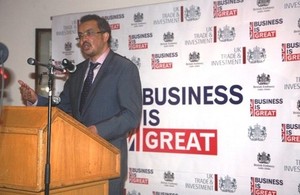 Dr Tedros Adhanom, Minister of Foreign Affairs