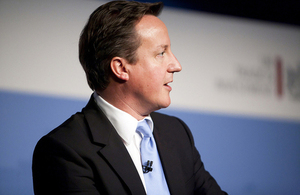 British Prime Minister David Cameron