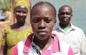 Fatmata's parents have decided not to let their daughter undergo FGM/C in Burkina Faso. Picture: Jessica Lea/DFID