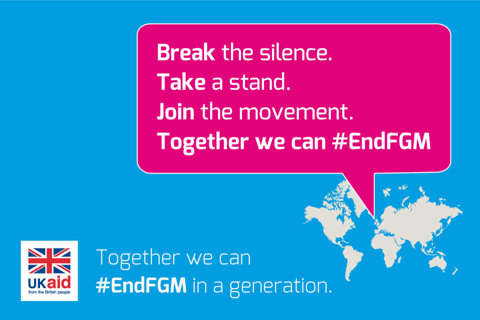 Together we can end FGM/C in a generation. 