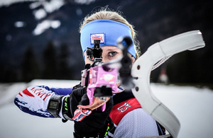 Team GB biathlete Corporal Amanda Lightfoot [Picture: Copyright Marcel Laponder]