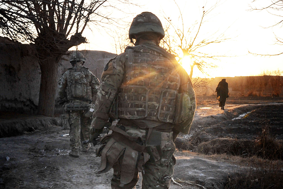 Soldiers from 1st Battalion The Yorkshire Regiment