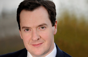 Rt Hon George Osborne MP, Chancellor of the Exchequer