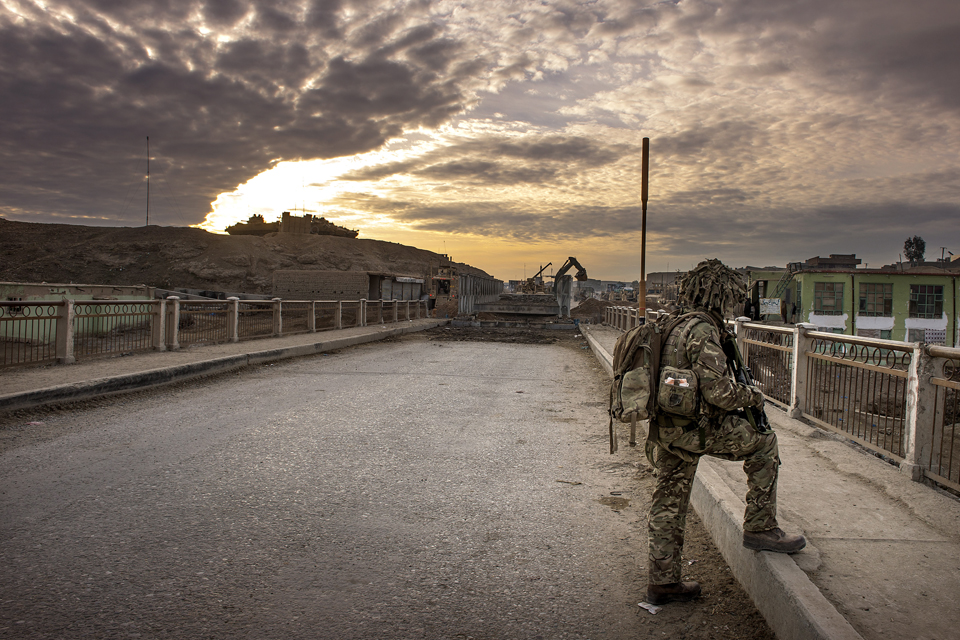 The bridge near Gereshk in central Helmand 