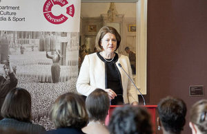 Maria Miller speaking