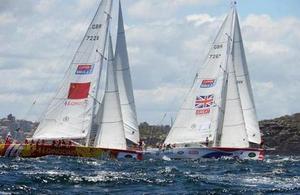 GREAT Britain yacht arrives at port in Qingdao today.