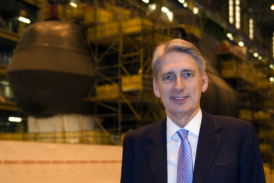 Defence Secretary Philip Hammond 