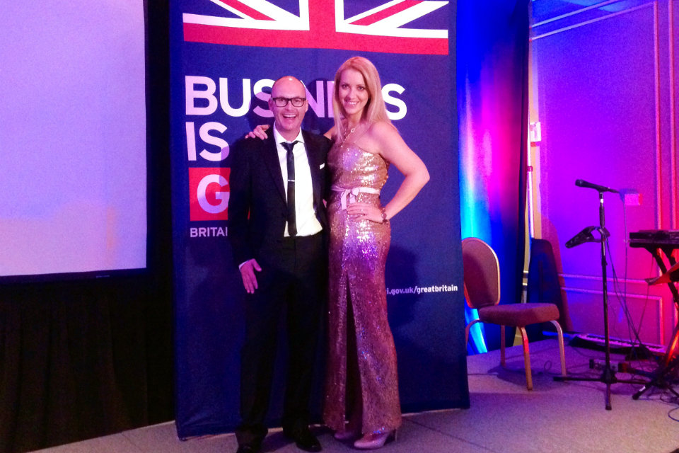 UKTI Head of Southeast US Rebecca Mowat and British Consul General Kevin McGurgan