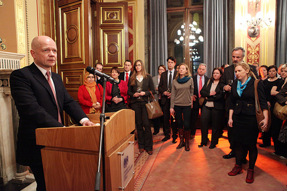 The Foreign Secretary speaking at a G8 Preventing Sexual Violence experts meeting in London, 12 February 2013