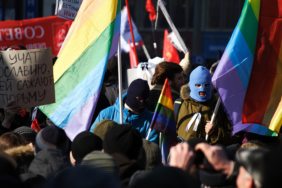 Opposition rally, New Arbat, Moscow. Photo Credit: Sergey Kukota.